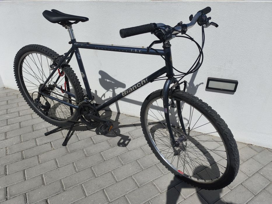 Bicicleta Italiana Clássica de Montanha - Bianchi Fox Project Habitat