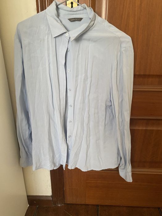 Camisa azul modalfa