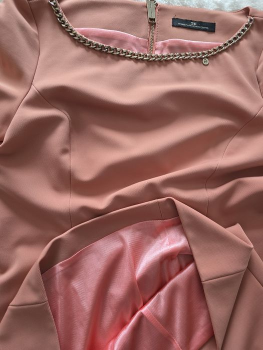 Sukienka elegancka klasyczna Elisabetta Franchi , Celyn b rozmiar s-m