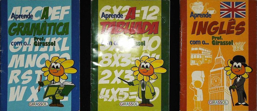 Livros da professora Girassol