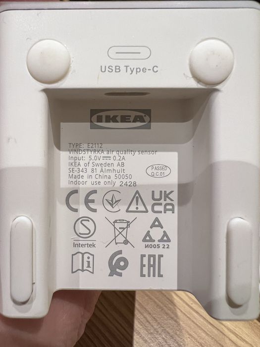 Ikea VINDSTYRKA air quality sensor