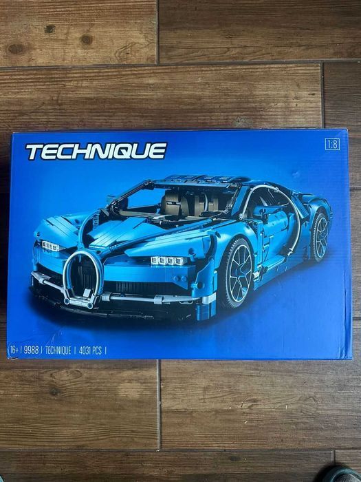 ‼️КОЛЬОРОВА КОРОБКА‼️ Bugatti Chiron 4031 сумісний з LEGO (Код 1011)