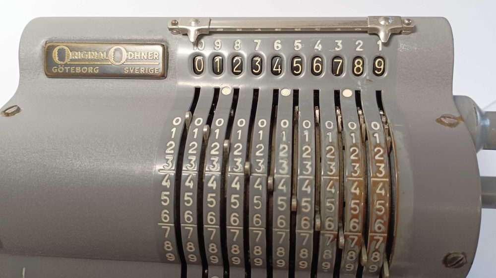 Calculadora Mecânica -Original Odhner 137
