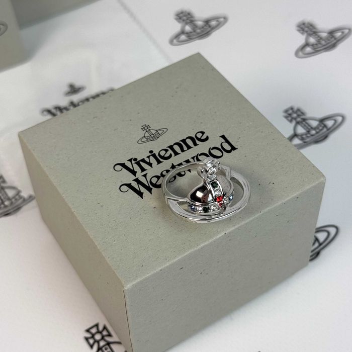 Кільце перстень vivienne westwood orb | half orb ring, вів'єн вествуд