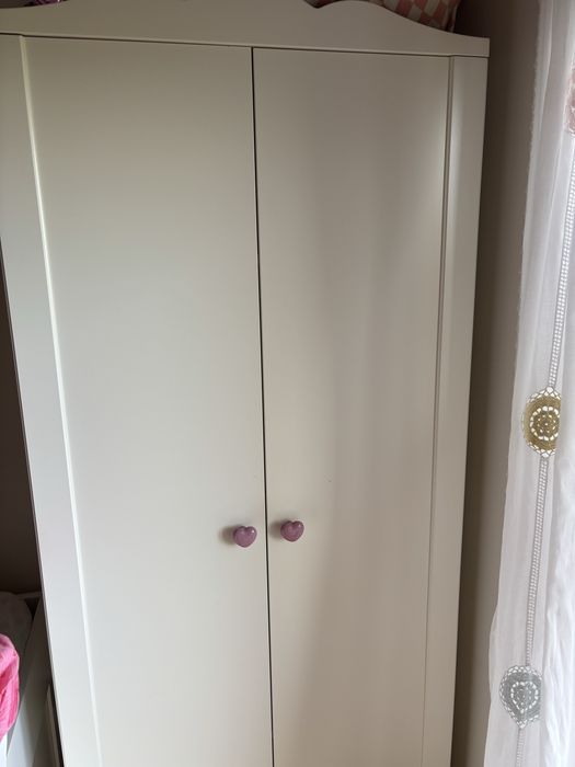 Roupeiro ikea branco de criança