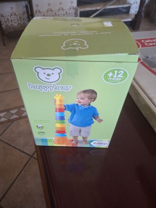 Cubos de empilhar Happy Bear