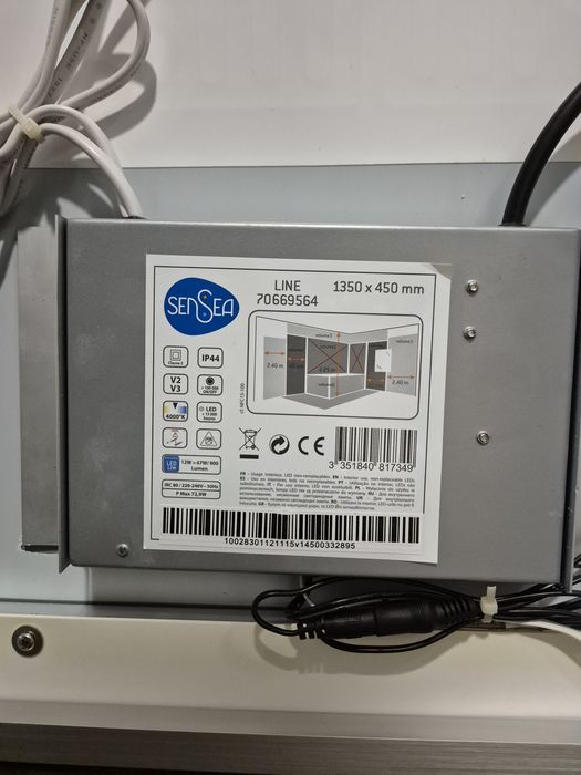 Espelho LED c/ desembaciador para WC Banho NOVO PREÇO