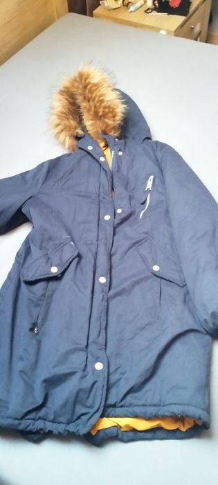 Kurtka zimowa dziecięca dla dziewczynki rozm. 140 cm