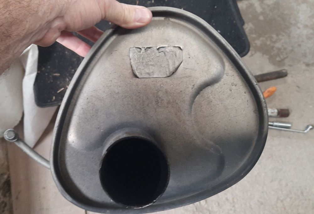 Panela de escape Alfa Romeo 156