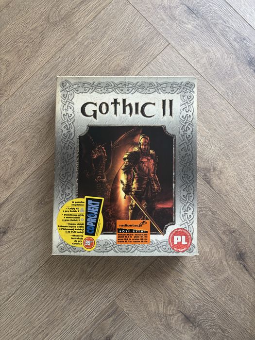 Gothic 2 big box premierowy polskie wydanie