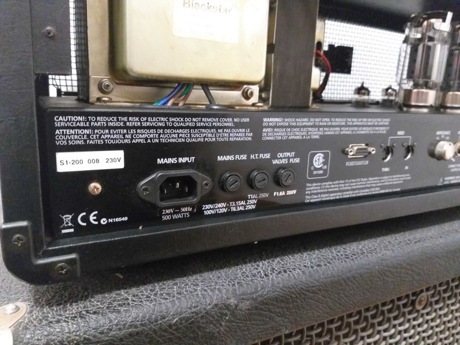 Vendo amplificador guitarra Blackstar S200