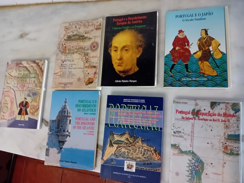 Conjunto de 7 Livros Diversos Portugal