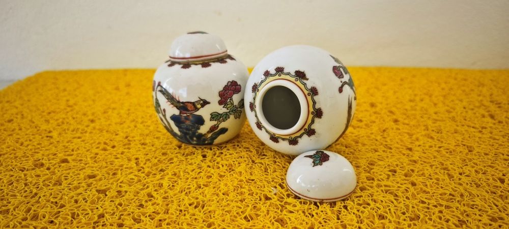 Pote em porcelana chinesa