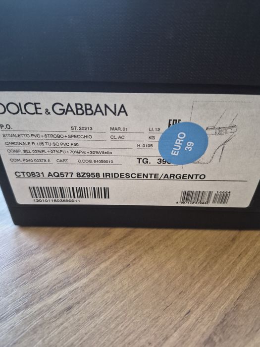 Buty Dolce & Gabbana D&G