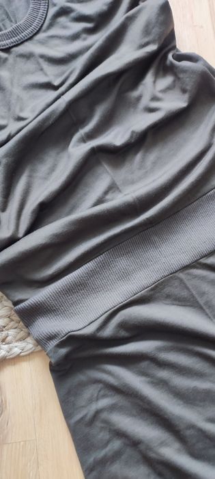 Letnia sukienka brązowa 36 S H&M asymetryczny dół ciążowa