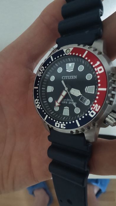 Zegarek Citizen Promaster BN0168-06L "Pepsi"