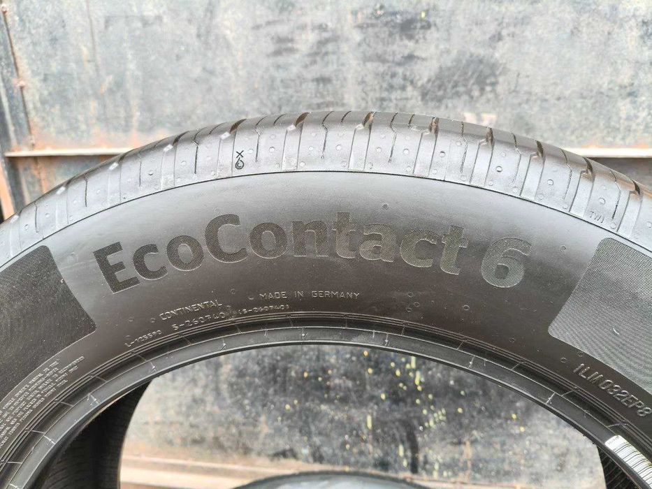 Continental Eco Contact 6 225/60r18 104V Extra Load made in Germany 4шт, 21-23год, 5мм, ЛЕТО. Привезены из Германии
