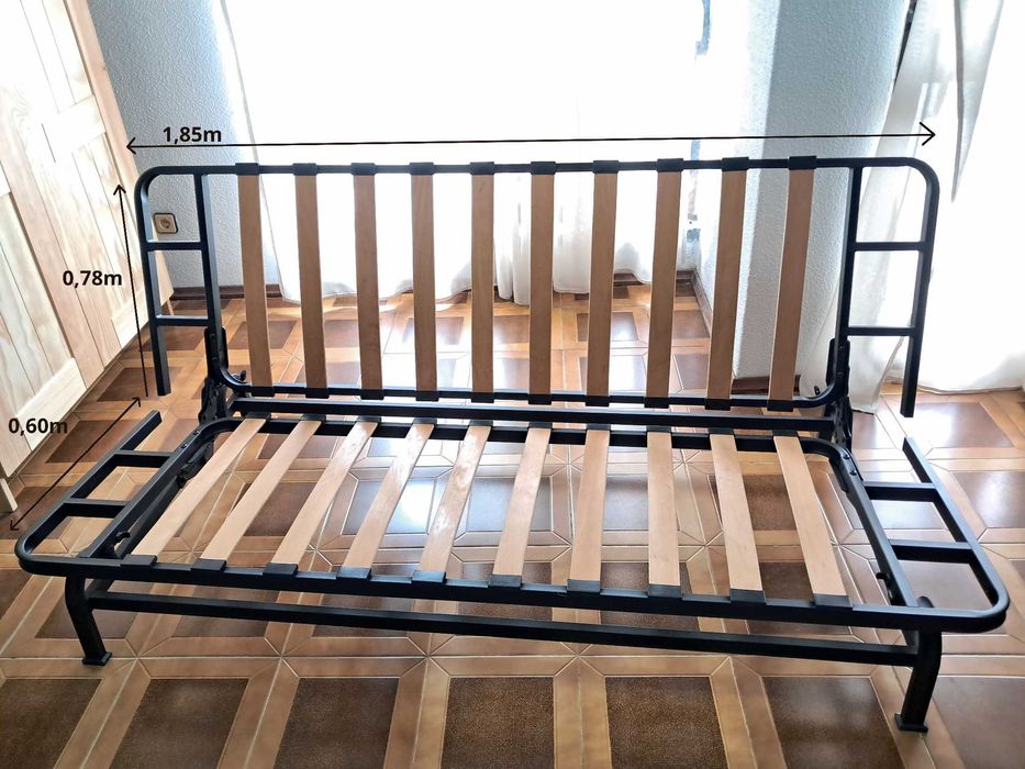 Sofá‑cama de estrado inclinável – IKEA
