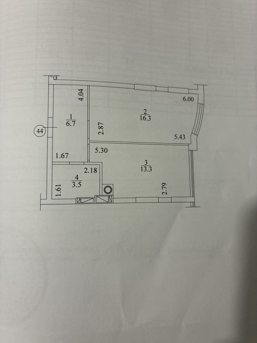 ‼️1к 40м2| ЦЕНТР | Газ | Держпрограми