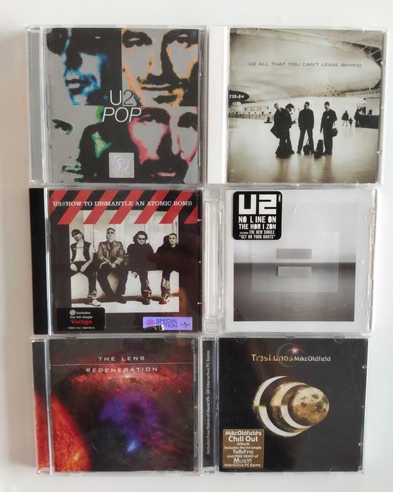 CDs e Discos de vinil - vários géneros