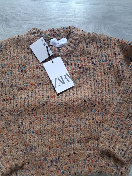 Zestaw paka seterki sweter 110 Zara zima hello kity
