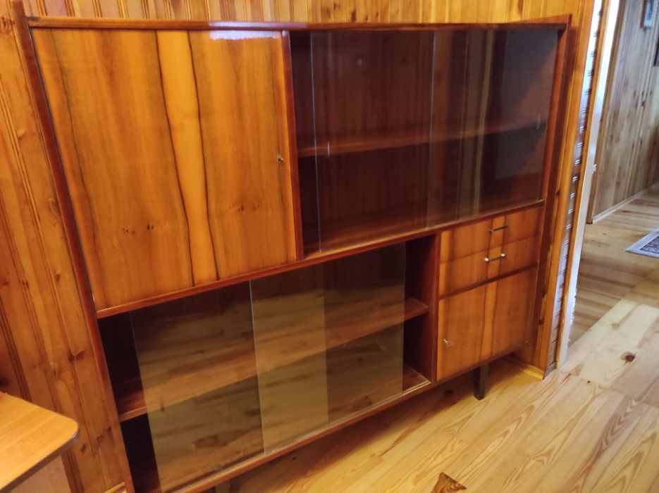 Biblioteczka mebel PRL Vintage bardzo dobry stan