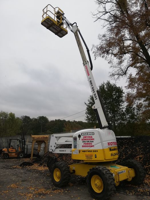 Wynajem Zwyżka Terenowa 16m roboczych. Bochnia KOTERBA