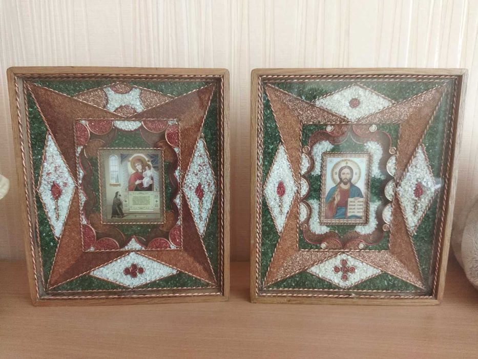 Иконы- ручная работа.