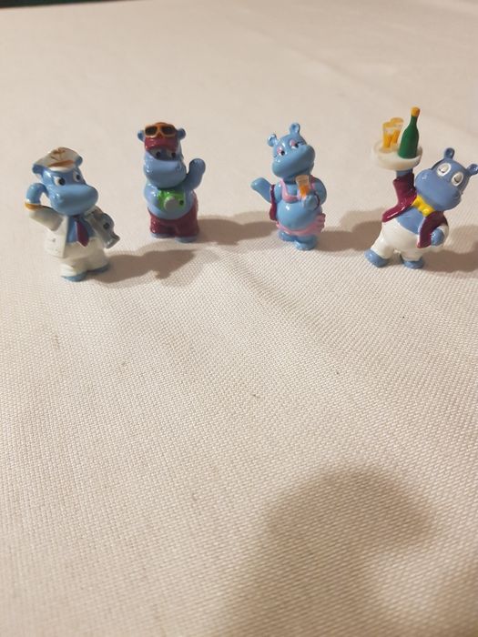 Kinder niespodzianka figurki hipopotamy