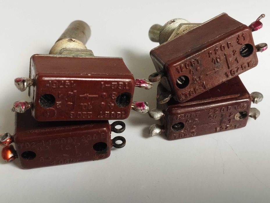 Микровыключатель ТВ 2-1 СССР 64-77годы