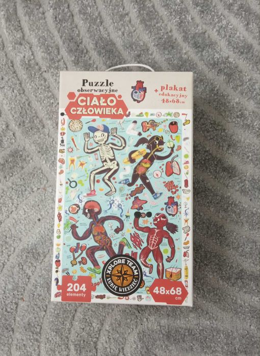 puzzle Ciało człowieka