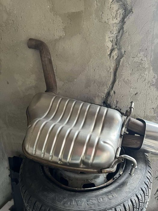 Глушник/Насадка на глушник/Банка/Глушитель на w204 Mercedes С-class