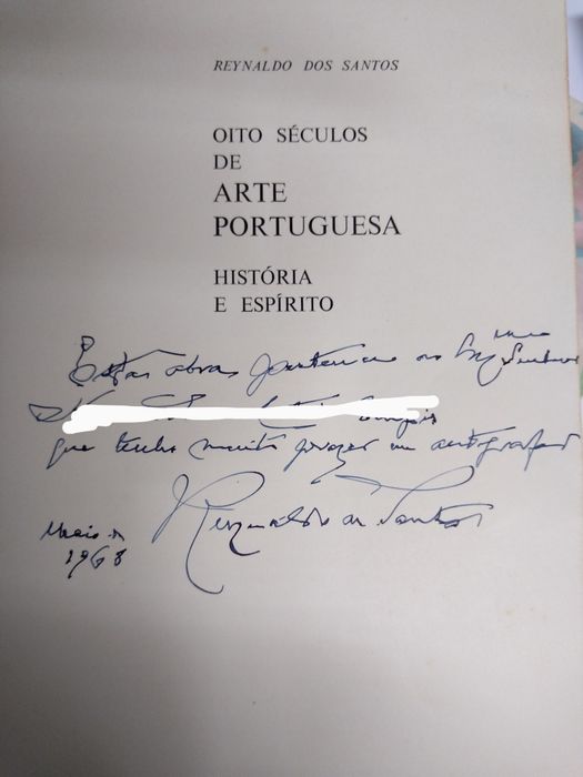 OITO SÉCULOS DE ARTE PORTUGUESA. Reynaldo dos Santos