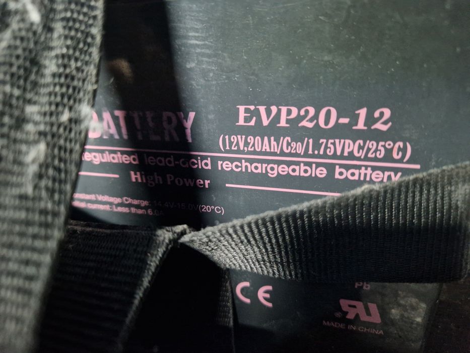 Bateria chumbo acido 12v com carregadores