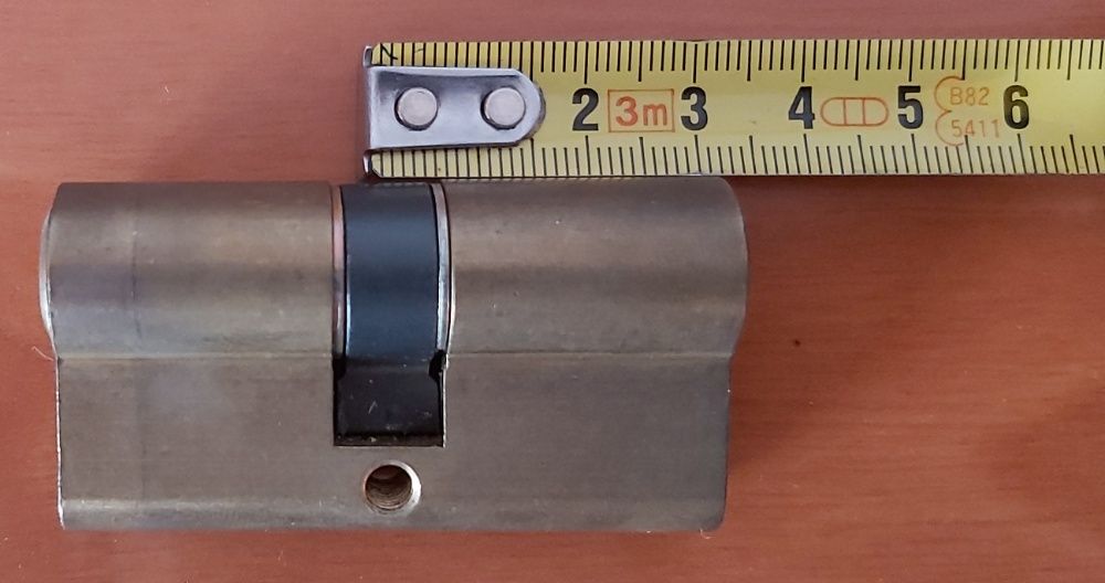 Fechadura / Cilindro Tesa 30/30mm (Para desocupar)