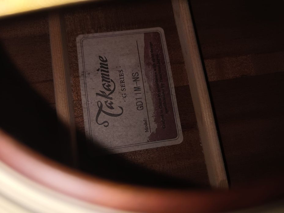 Gitara takamine akustyczna + zestaw