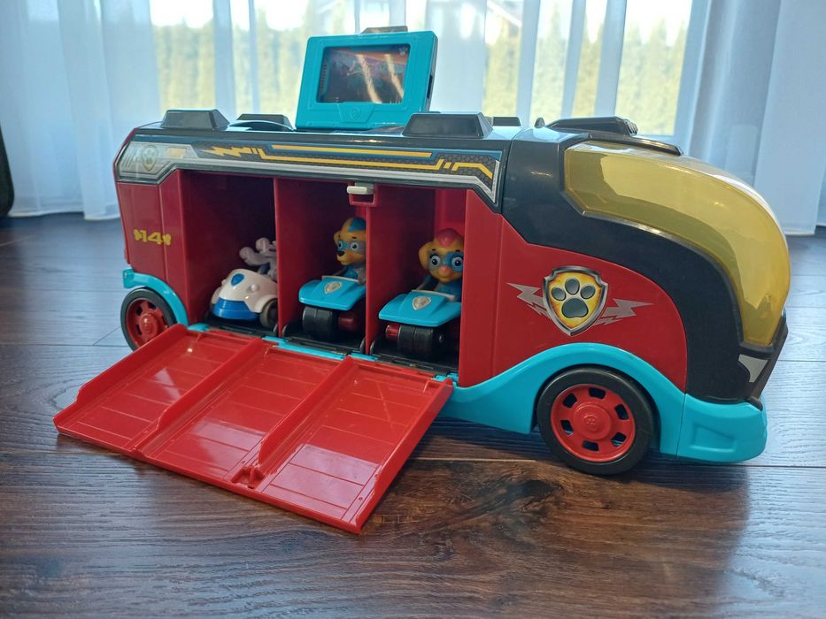 Psi Patrol Transporter Autobus + małe pojazdy i figurki