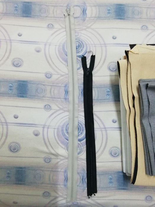 Conjunto de 7m de Elástico e tecidos