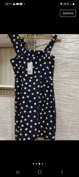 Sukienka NOWA George rozm. S tj.36