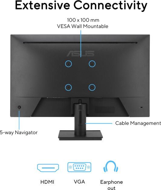 Монітор ASUS VA279HG (90LM04J1-B02371)Нові.Запаковані
