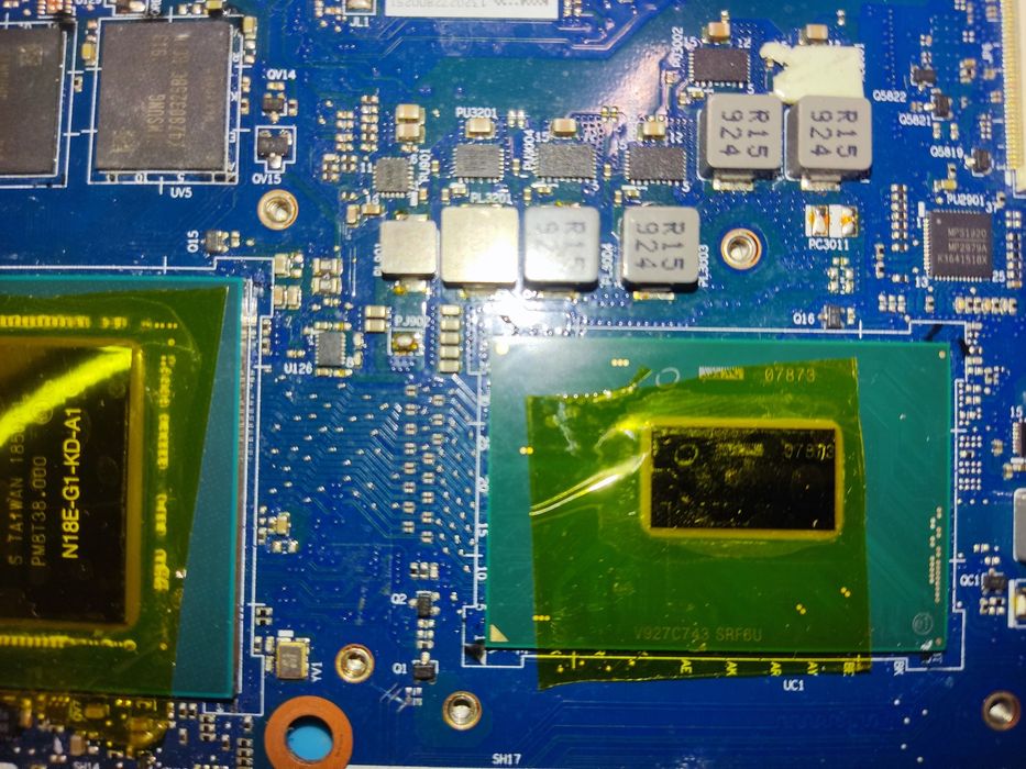 Материнська плата Lenovo legion y540-17irh rtx2060 i7-9750h nm-c531