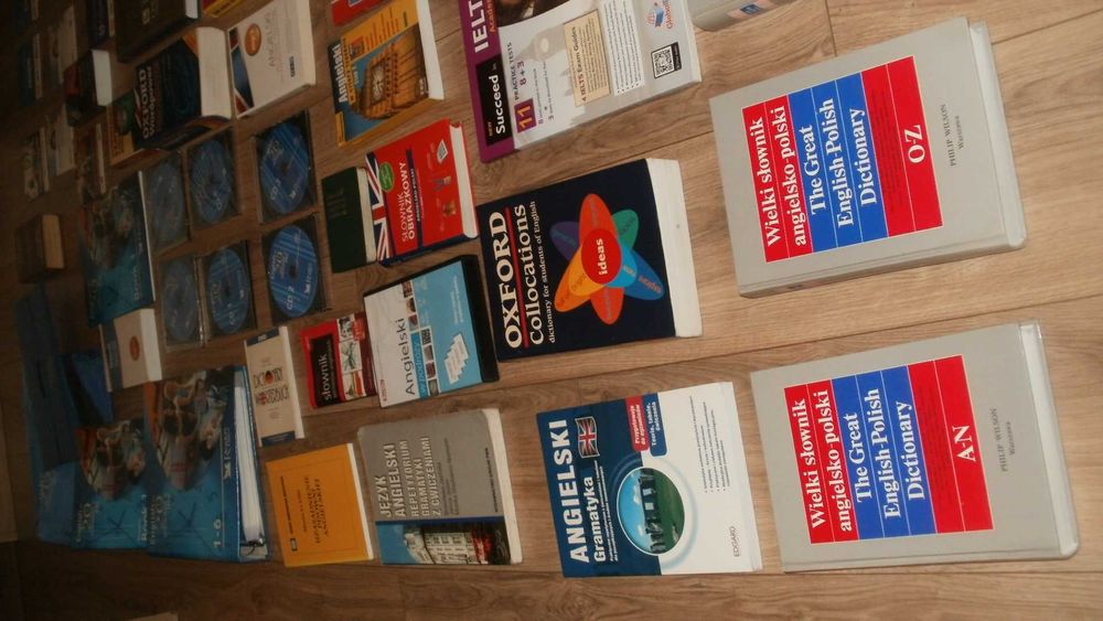 J. angielski - mega zestaw pomocy do nauki języka