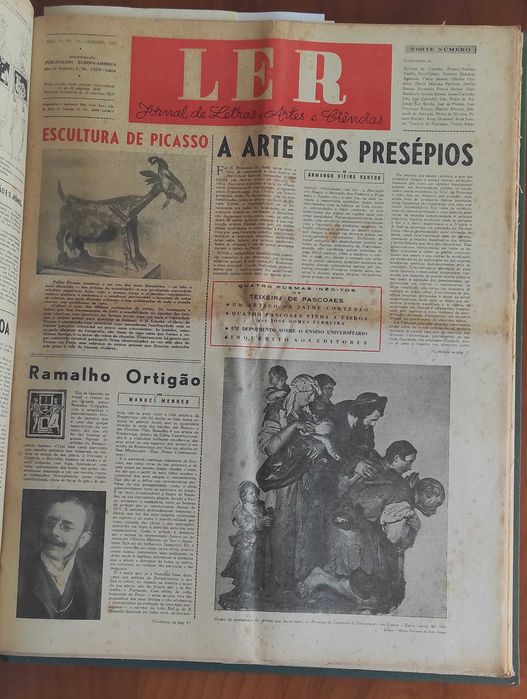 Ler. Jornal de Letras, Artes e Ciências