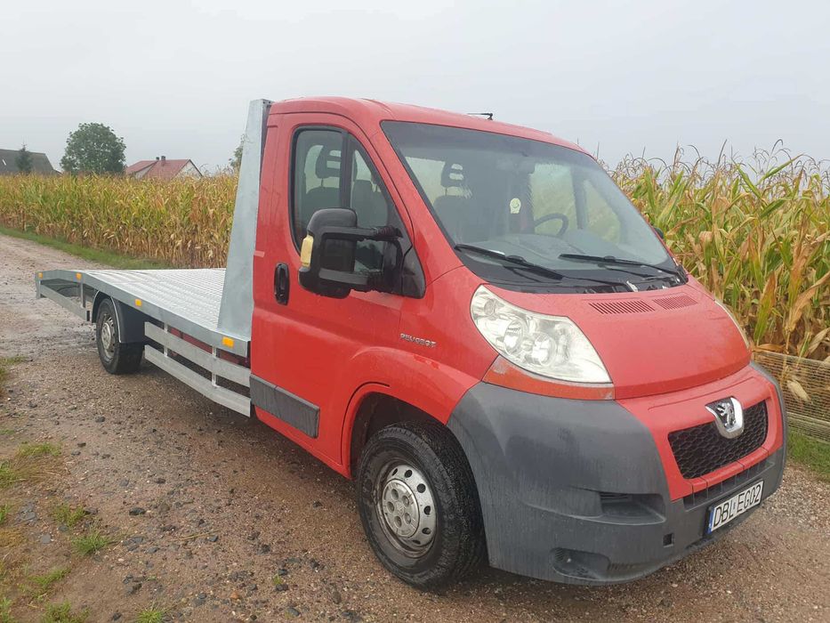 Laweta najazd autolaweta ducato