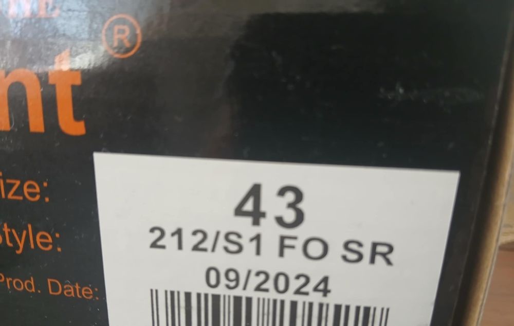 Buty męskie BHP Urgent