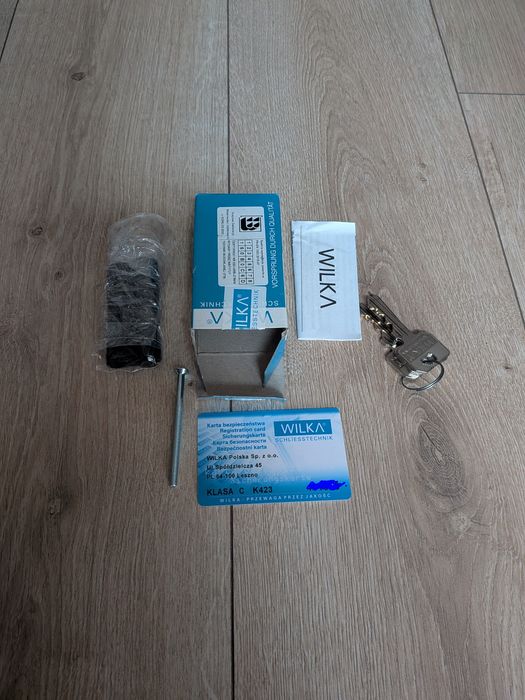 Wkładka Wilka 30/40 klasa C czarny nikiel