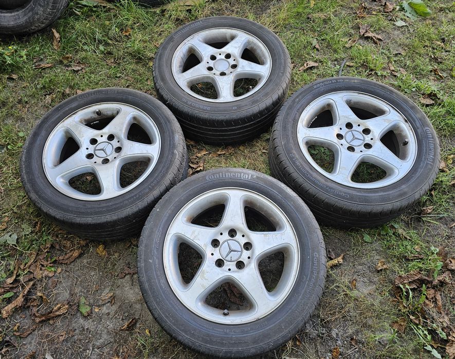 Koła felgi aluminiowe oryginał Mercedes 16" 5x112 7j et37