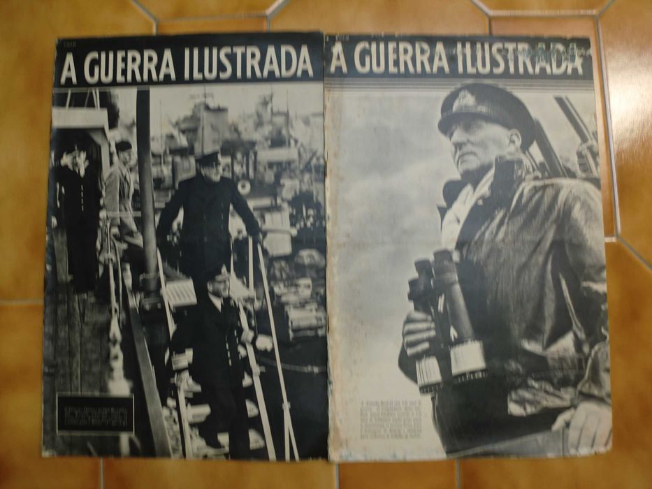 Revistas antigas do Período da II Guerra Mundial