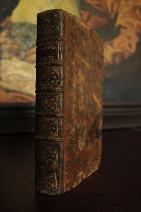 Starodruk ~1723~ Księga rachunkowa Barrême'a - Finanse - Matematyka