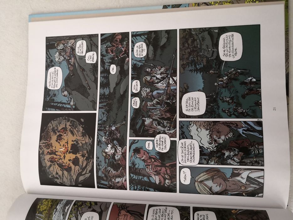 Livro BD em francês - Le Nouveau Monde 1